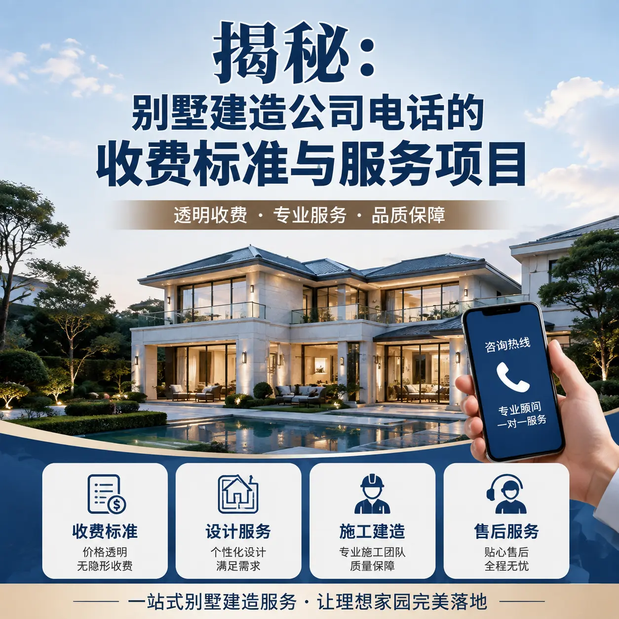 揭秘:江口别墅建造公司电话的收费标准与服务项目