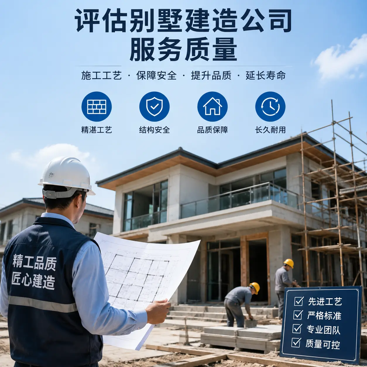 如何评估 江口 别墅建造公司的服务质量?