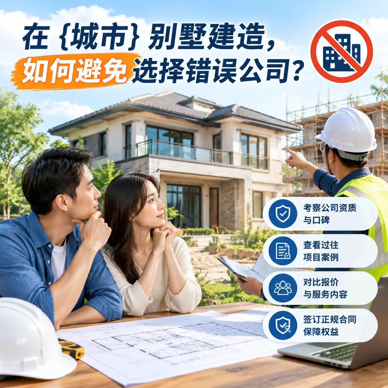 在 江口 别墅建造,如何避免选择错误公司?