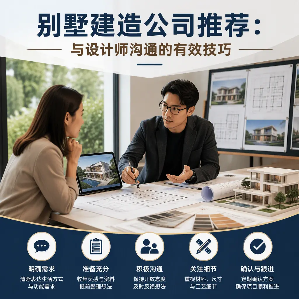 别墅建造公司推荐:与设计师沟通的有效技巧在 江口