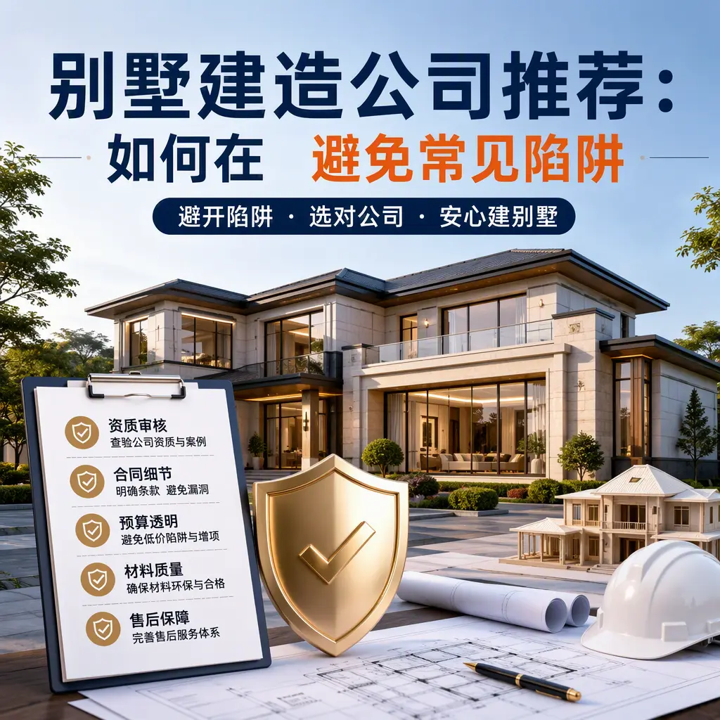 别墅建造公司推荐:如何在 江口 避免常见陷阱