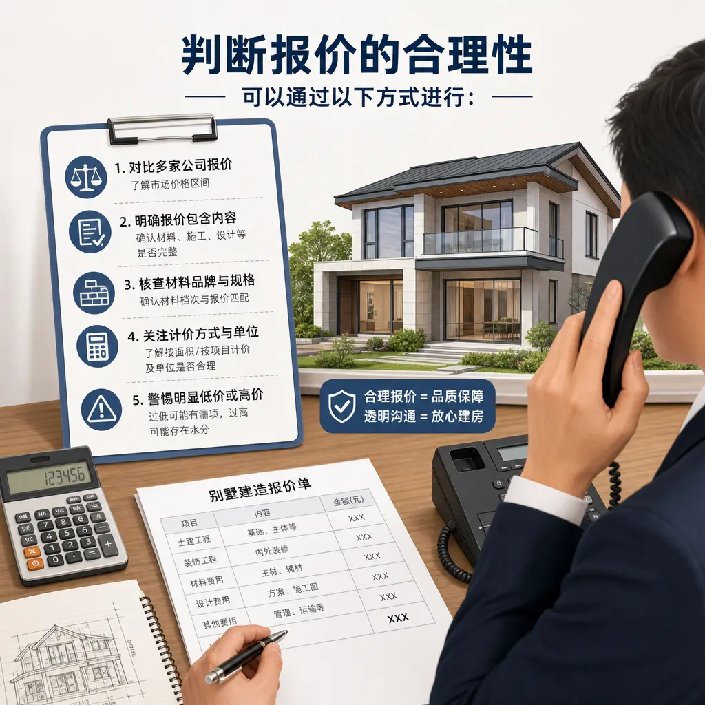 选择江口别墅建造公司时,电话咨询的注意事项