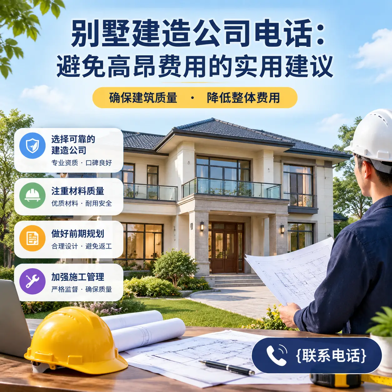 江口别墅建造公司电话：避免高昂费用的实用建议