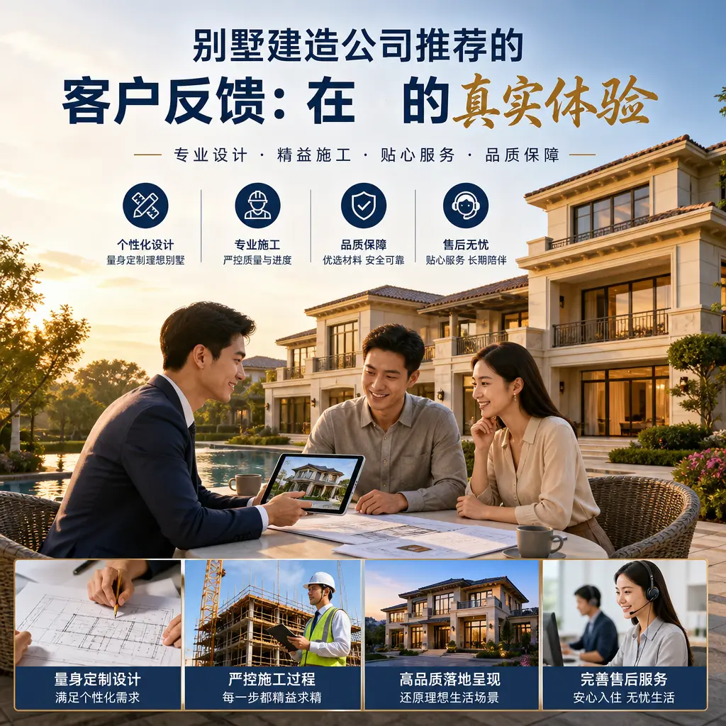 别墅建造公司推荐的客户反馈:在 江口 的真实体验