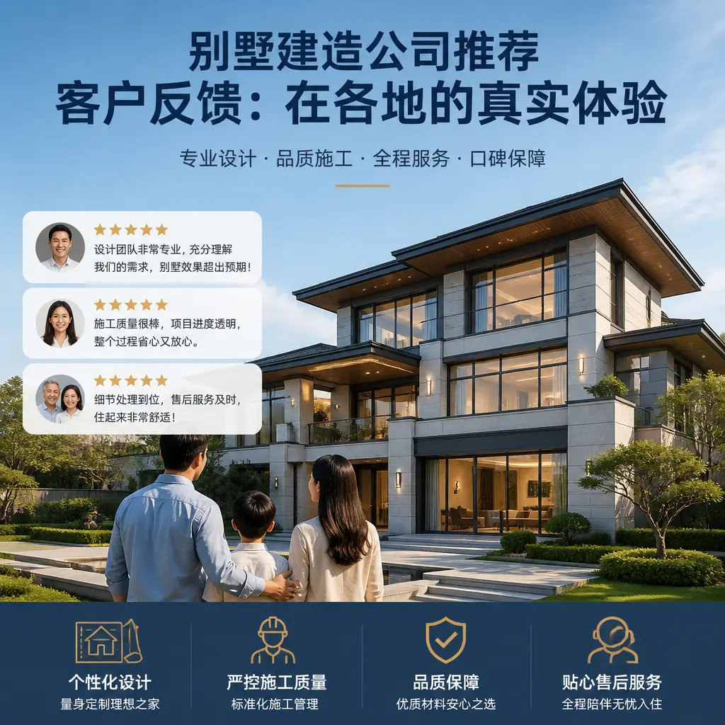 别墅建造公司推荐的客户反馈:在 江口 的真实体验