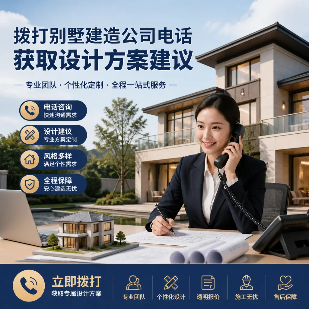 拨打江口别墅建造公司电话，获取设计方案建议