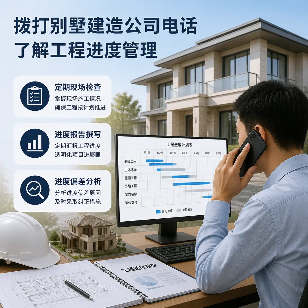 拨打江口别墅建造公司电话,了解工程进度管理