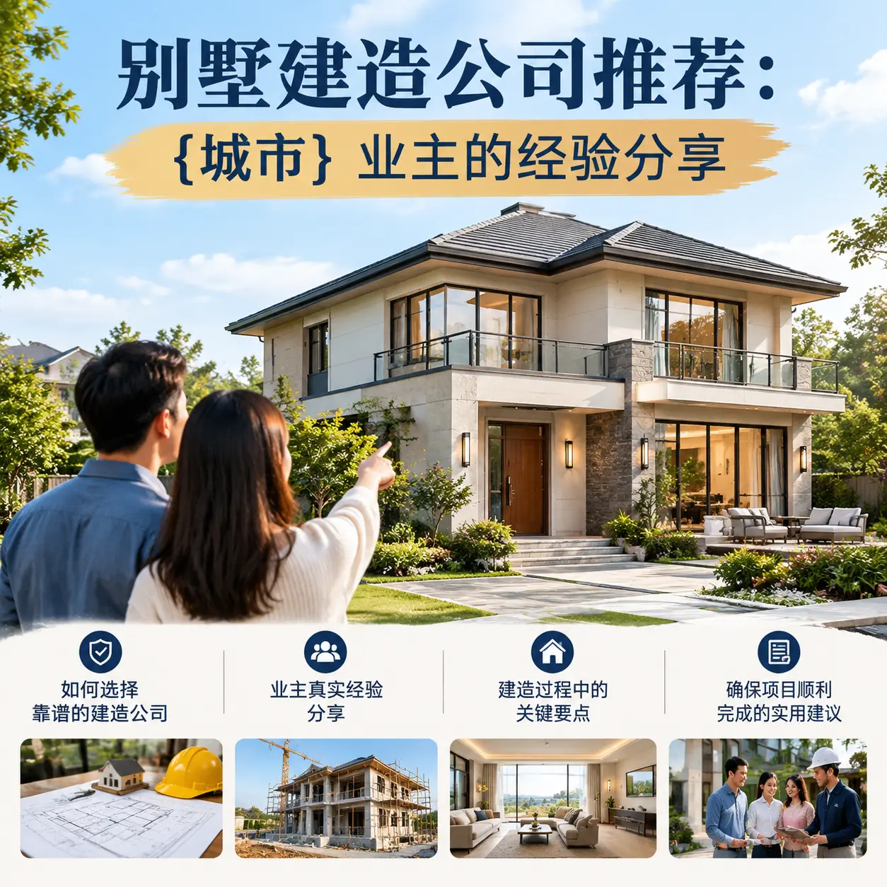别墅建造公司推荐： 江口 业主的经验分享