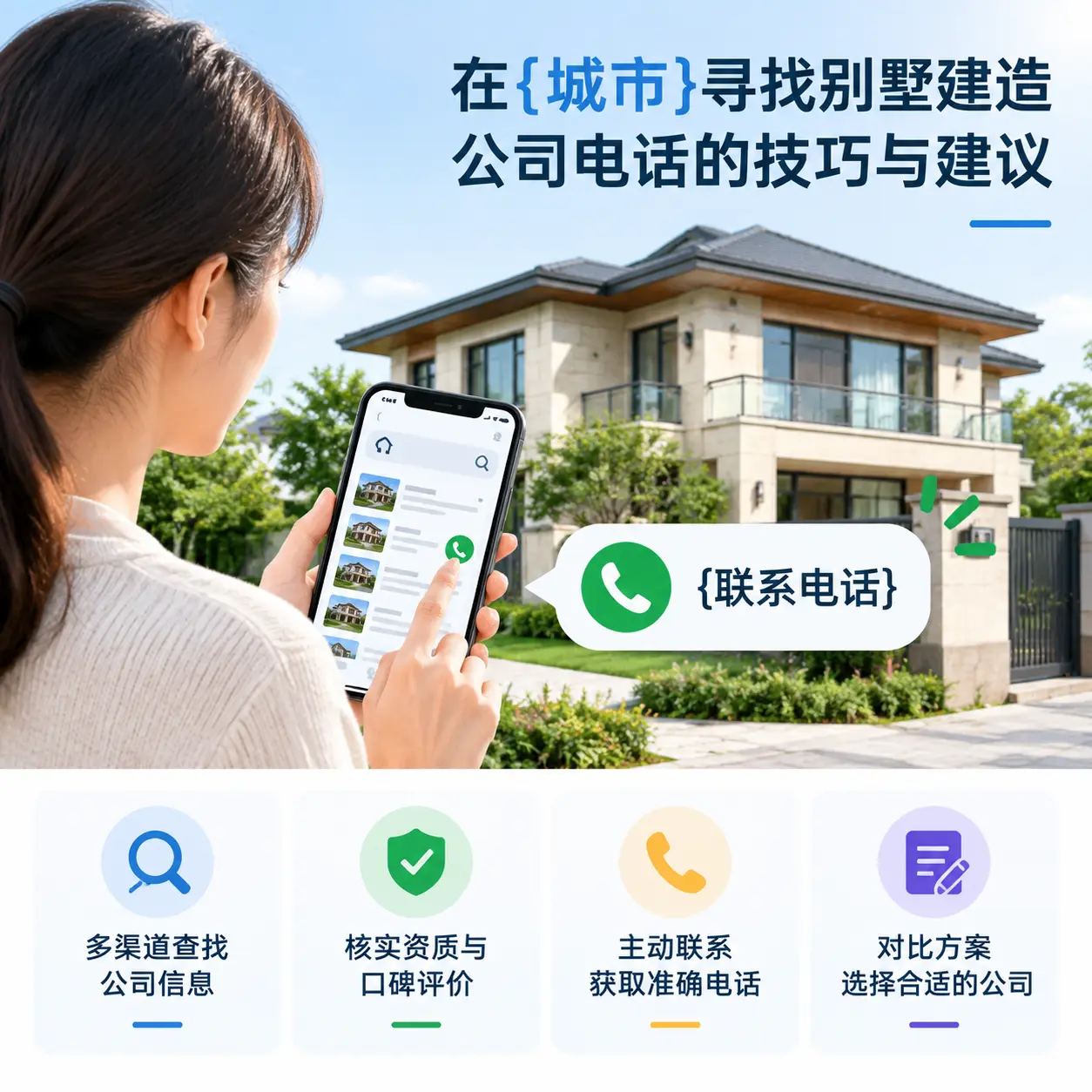 在江口寻找别墅建造公司电话的技巧与建议
