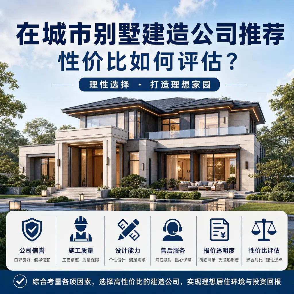 在 江口 别墅建造公司推荐,性价比如何评估?